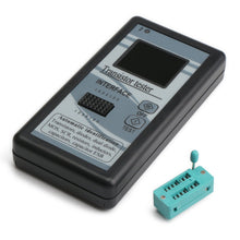 Load image into Gallery viewer, Transistor Tester, DROK Mosfet Transistor Capacitor Tester, Mega328 NPN PNP Transistor Diode Resistor Inductor Capacitance MOS SCR ESR Meter Automatic Checker Detector
