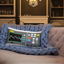 Load image into Gallery viewer, Oscilloscope Premium Pillow