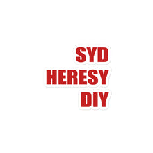 Load image into Gallery viewer, Syd Heresy DIY Bubble-free stickers