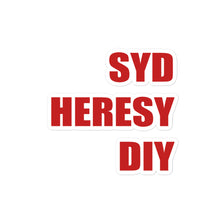 Load image into Gallery viewer, Syd Heresy DIY Bubble-free stickers