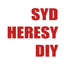 Load image into Gallery viewer, Syd Heresy DIY Bubble-free stickers