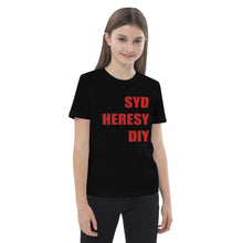 Load image into Gallery viewer, Syd Heresy DIY Organic cotton kids t-shirt