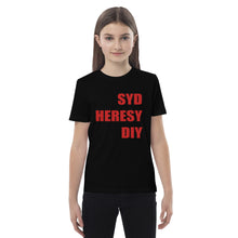Load image into Gallery viewer, Syd Heresy DIY Organic cotton kids t-shirt