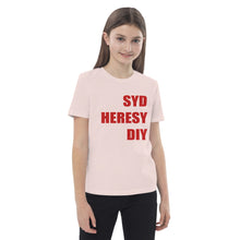 Load image into Gallery viewer, Syd Heresy DIY Organic cotton kids t-shirt