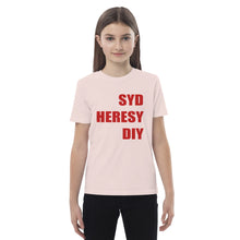 Load image into Gallery viewer, Syd Heresy DIY Organic cotton kids t-shirt