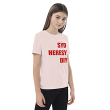 Load image into Gallery viewer, Syd Heresy DIY Organic cotton kids t-shirt