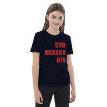 Load image into Gallery viewer, Syd Heresy DIY Organic cotton kids t-shirt