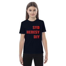 Load image into Gallery viewer, Syd Heresy DIY Organic cotton kids t-shirt