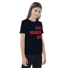 Load image into Gallery viewer, Syd Heresy DIY Organic cotton kids t-shirt