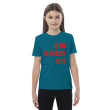 Load image into Gallery viewer, Syd Heresy DIY Organic cotton kids t-shirt