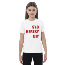 Load image into Gallery viewer, Syd Heresy DIY Organic cotton kids t-shirt