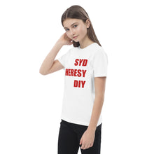 Load image into Gallery viewer, Syd Heresy DIY Organic cotton kids t-shirt