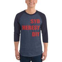 Load image into Gallery viewer, Syd Heresy DIY 3/4 sleeve raglan shirt