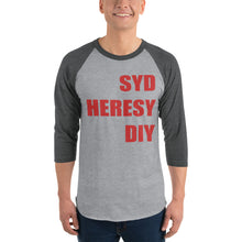 Load image into Gallery viewer, Syd Heresy DIY 3/4 sleeve raglan shirt