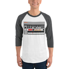 Load image into Gallery viewer, TR-909 3/4 sleeve raglan shirt