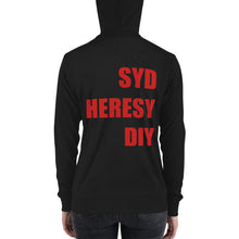 Load image into Gallery viewer, Syd Heresy DIY Unisex zip hoodie