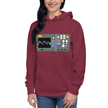Load image into Gallery viewer, Oscilloscope Unisex Hoodie