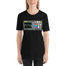 Load image into Gallery viewer, Oscilloscope Short-Sleeve Unisex Cotton T-Shirt