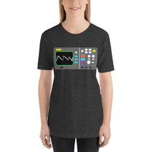 Load image into Gallery viewer, Oscilloscope Short-Sleeve Unisex Cotton T-Shirt