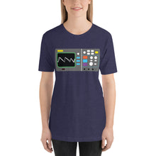 Load image into Gallery viewer, Oscilloscope Short-Sleeve Unisex Cotton T-Shirt