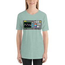 Load image into Gallery viewer, Oscilloscope Short-Sleeve Unisex Cotton T-Shirt