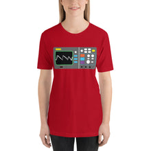 Load image into Gallery viewer, Oscilloscope Short-Sleeve Unisex Cotton T-Shirt