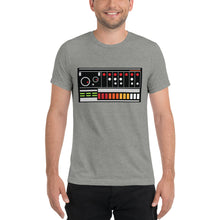 Load image into Gallery viewer, TR-808 Short sleeve tri-blend t-shirt