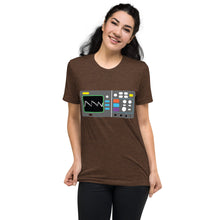 Load image into Gallery viewer, Oscilloscope Short sleeve tri-blend t-shirt
