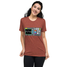 Load image into Gallery viewer, Oscilloscope Short sleeve tri-blend t-shirt