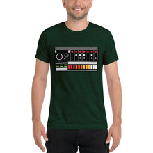 Load image into Gallery viewer, TR-808 Short sleeve tri-blend t-shirt