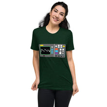 Load image into Gallery viewer, Oscilloscope Short sleeve tri-blend t-shirt
