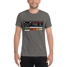 Load image into Gallery viewer, TR-808 Short sleeve tri-blend t-shirt