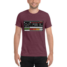 Load image into Gallery viewer, TR-808 Short sleeve tri-blend t-shirt