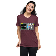 Load image into Gallery viewer, Oscilloscope Short sleeve tri-blend t-shirt