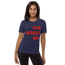 Load image into Gallery viewer, Syd Heresy DIY Short sleeve tri-blend t-shirt