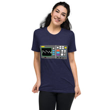 Load image into Gallery viewer, Oscilloscope Short sleeve tri-blend t-shirt