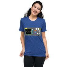 Load image into Gallery viewer, Oscilloscope Short sleeve tri-blend t-shirt