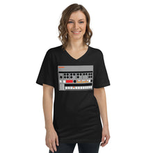 Load image into Gallery viewer, TR-909 Unisex Short Sleeve V-Neck T-Shirt