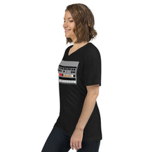 Load image into Gallery viewer, TR-909 Unisex Short Sleeve V-Neck T-Shirt