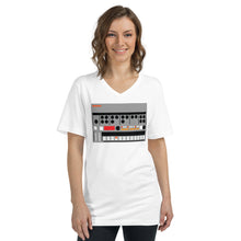 Load image into Gallery viewer, TR-909 Unisex Short Sleeve V-Neck T-Shirt