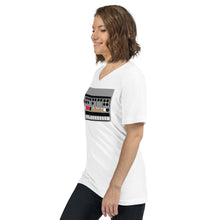 Load image into Gallery viewer, TR-909 Unisex Short Sleeve V-Neck T-Shirt