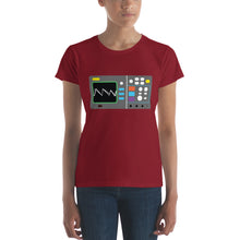 Load image into Gallery viewer, Oscilloscope Women's short sleeve t-shirt