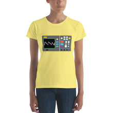 Load image into Gallery viewer, Oscilloscope Women's short sleeve t-shirt