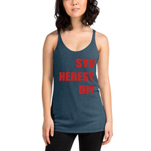 Load image into Gallery viewer, Syd Heresy DIY Women's Racerback Tank