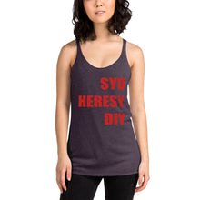 Load image into Gallery viewer, Syd Heresy DIY Women's Racerback Tank