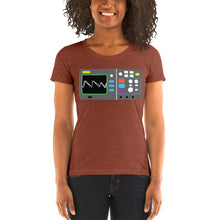 Load image into Gallery viewer, Oscilloscope Ladies' short sleeve t-shirt