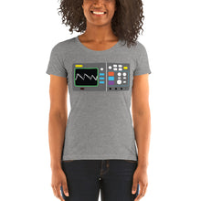 Load image into Gallery viewer, Oscilloscope Ladies' short sleeve t-shirt
