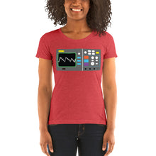 Load image into Gallery viewer, Oscilloscope Ladies' short sleeve t-shirt