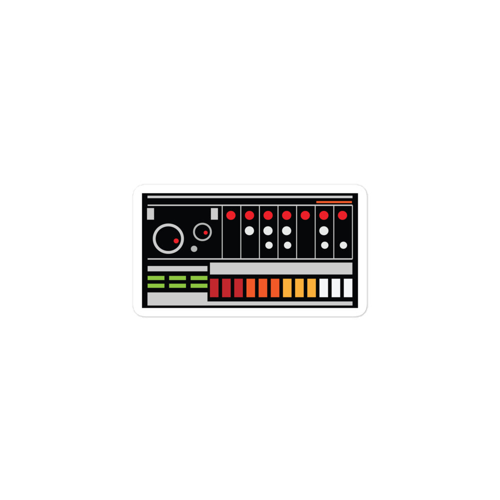 TR-808 Bubble-free stickers