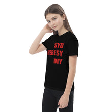 Load image into Gallery viewer, Syd Heresy DIY Organic cotton kids t-shirt
